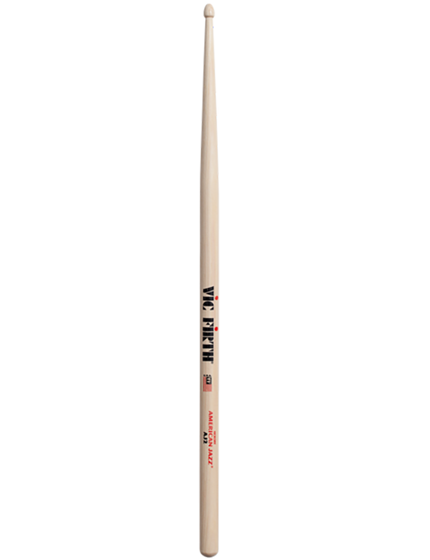 VIC FIRTH® AJ2 American Jazz® Baqueta 5A Punta Madera