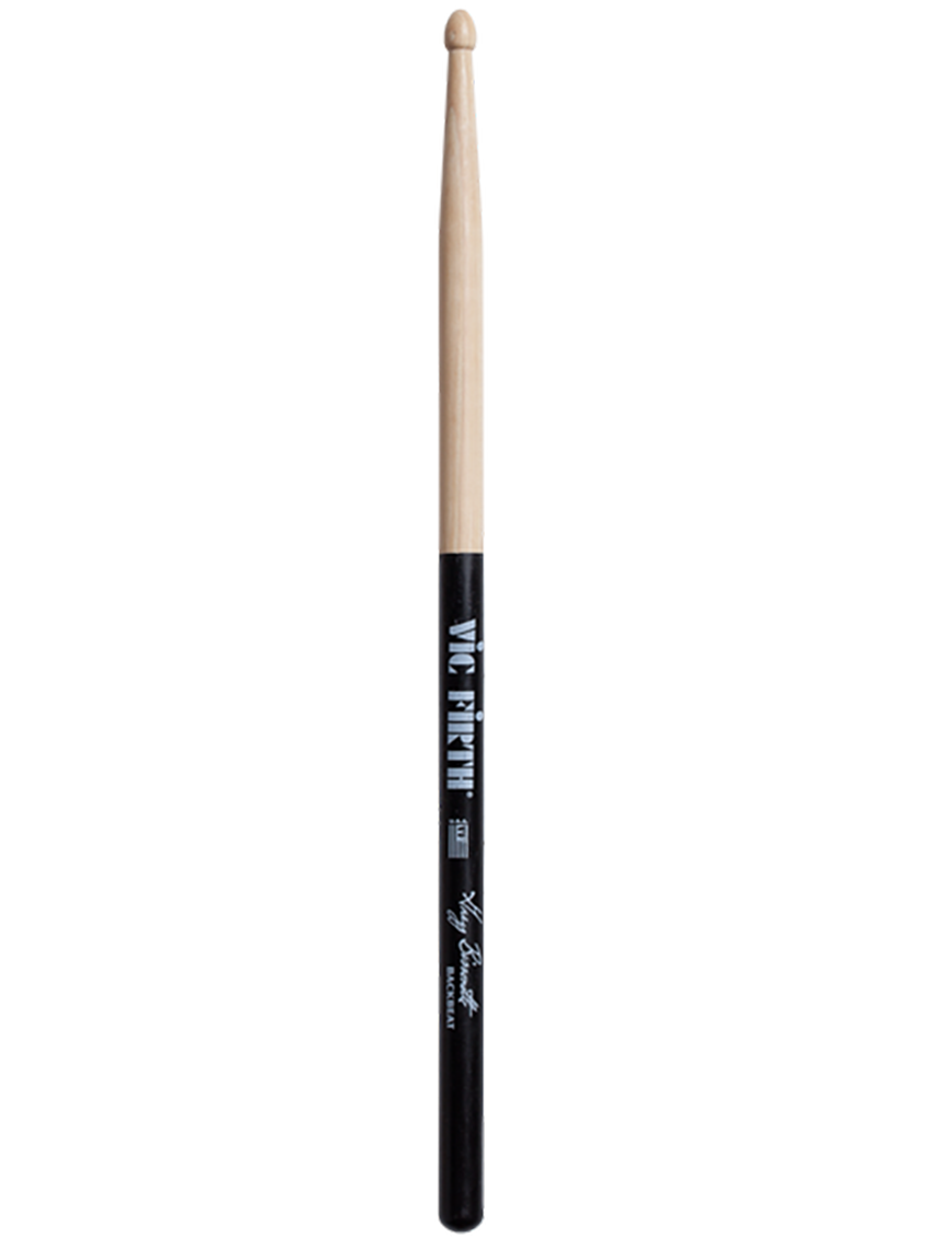 VIC FIRTH® Signature Gregg Bissonette Baqueta 5B Grip BackBeat Punta Madera