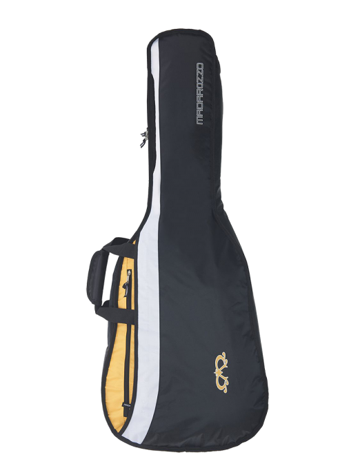 MADAROZZO® G008 Funda Guitarra Acústica Dreadnought MADEssential™ Acolchado 8mm | Black/Orange