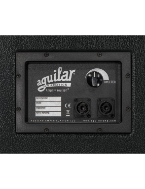 Aguilar® SL410x Gabinete Bajo 800W 4 Ohms Classic Black