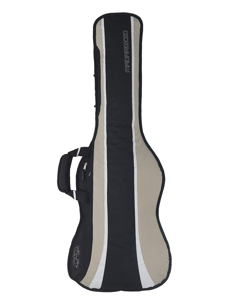 MADAROZZO® G0050 Funda Guitarra Clásica 4/4 MADElegant™ acolchado 20mm | Black/Beige