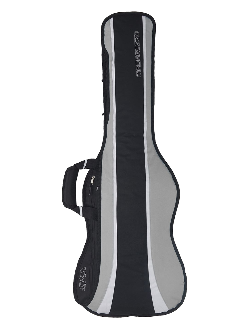 MADAROZZO® G0050 Funda Guitarra Clásica 4/4 MADElegant™ Acolchado 20mm | Black/Grey
