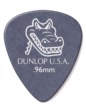 Dunlop® 417 Uñetas Gator Grip® Standard Calibre: .96mm Azul | 12 Unidades