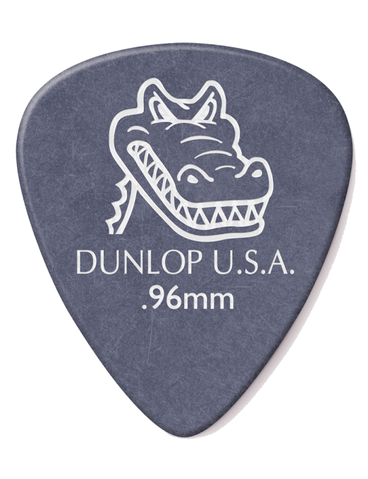 Dunlop® 417 Uñetas Gator Grip® Standard Calibre: .96mm Azul | 12 Unidades