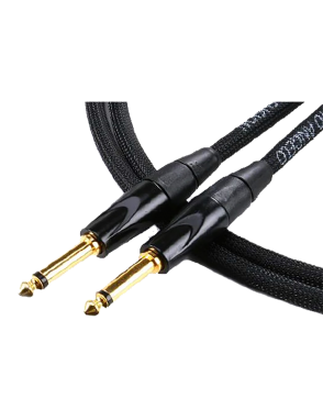 Santo Angelo® JAZZ Cable Instrumento Plug ¼" Recto a Plug ¼" Recto OFHC | 6.10 mt
