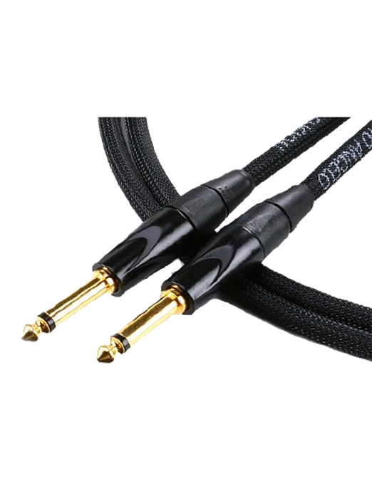 Santo Angelo® JAZZ Cable Instrumento Plug ¼" Recto a Plug ¼" Recto OFHC | 6.10 mt