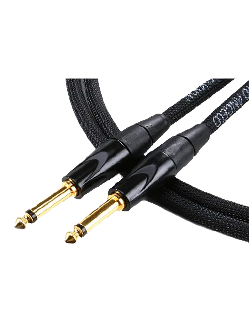 Santo Angelo® JAZZ Cable Instrumento Plug ¼" Recto a Plug ¼" Recto OFHC | 3.05 mt