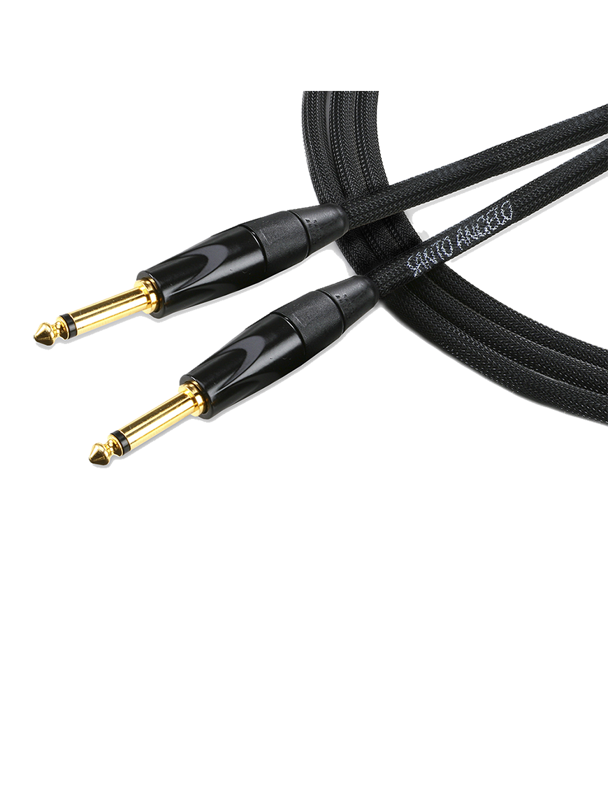 Santo Angelo® ROCK Cable Instrumentos Plug ¼" Recto A Plug ¼" OFHC Hi End | 7.62 mt