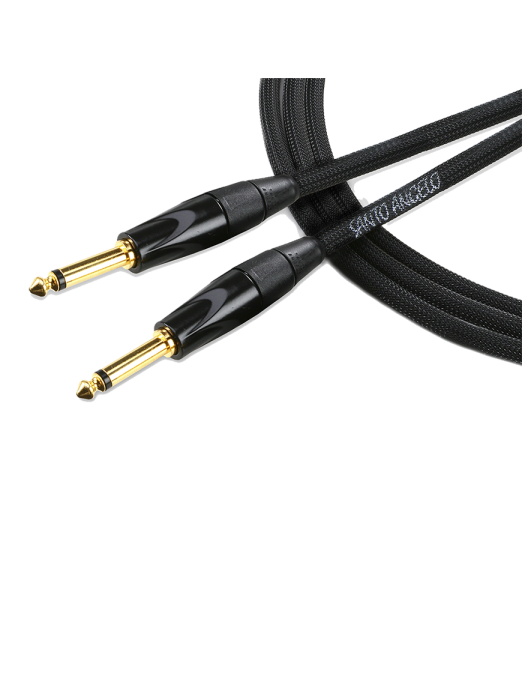 Santo Angelo® ROCK Cable Instrumentos Plug ¼" Recto A Plug ¼" OFHC Hi End | 7.62 mt