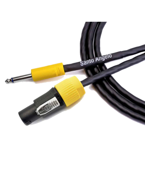 Santo Angelo® Cable Cabezal-Gabinete Plug ¼" a SpeakOn OFHC Largo: 1 mt