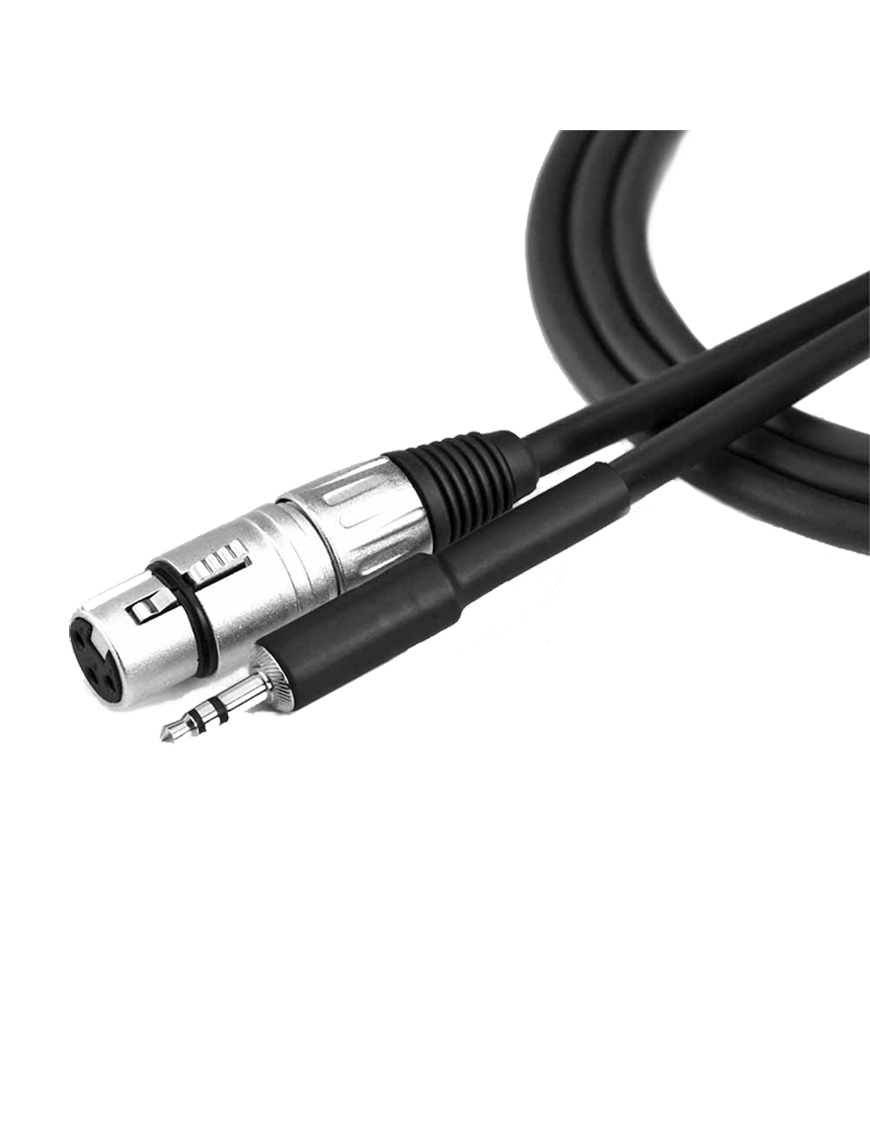 Santo Angelo® AC17 Cable Audio 1Mini Plug ⅛" a 1XLR Hembra OFHC | 3 mt