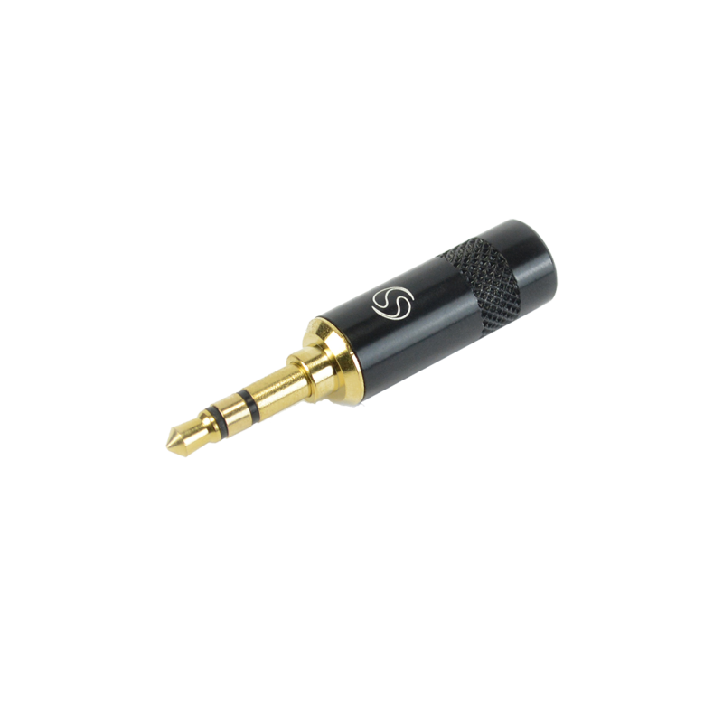 Santo Angelo® P2 Conector Mini Plug  ⅛" Estéreo Recto Oro