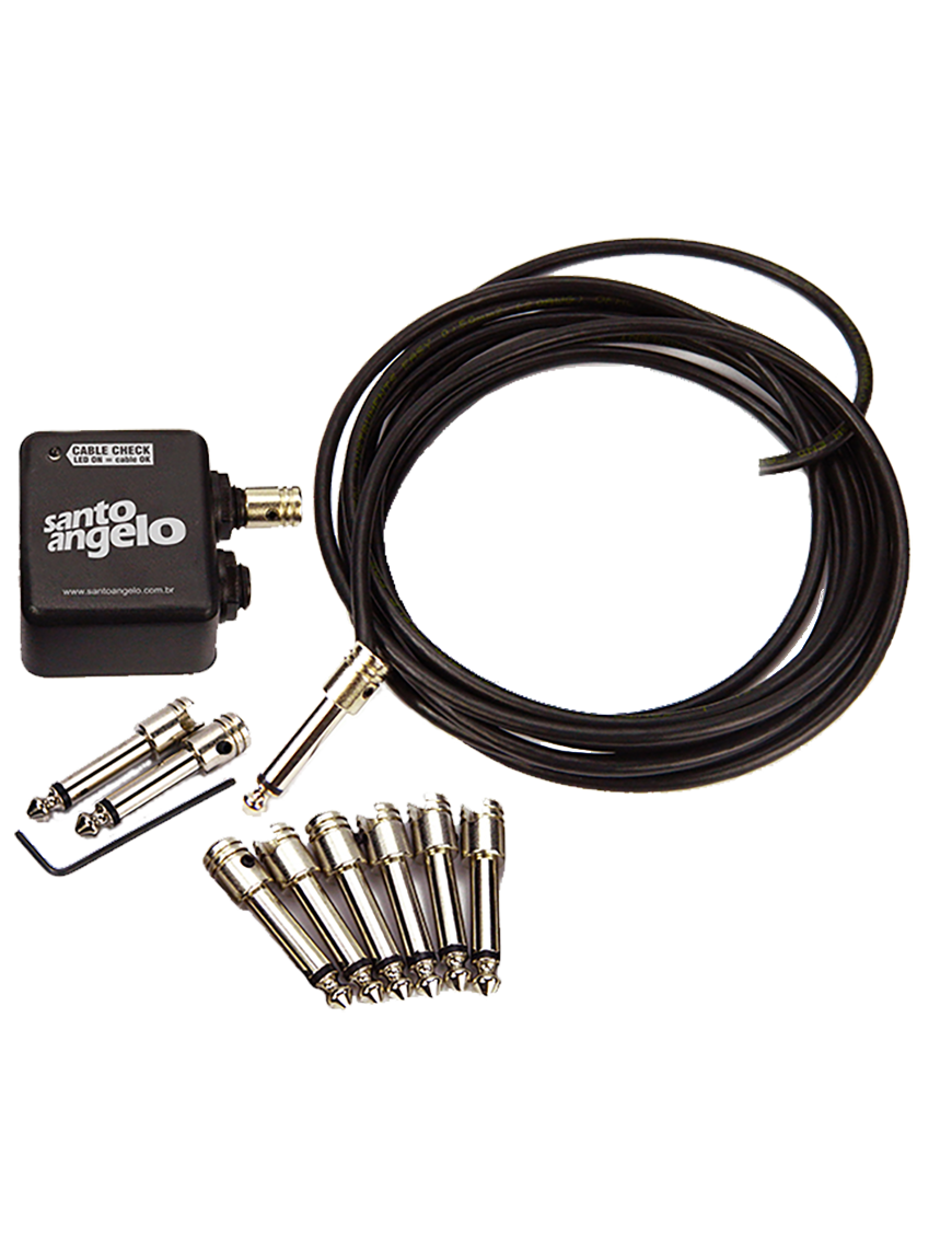 Santo Angelo® PB-CUSTOM Cable Pedal Kit: Cables, Conectores, Téster, Cortador