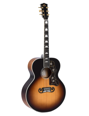 Sigma® GJA-SG200 Guitarra Electroacústica Grand Jumbo Fishman® Funda |Color: Sunburst