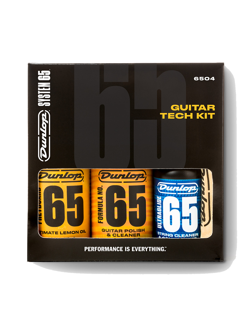 Dunlop® 6504 Limpieza Pulido Guitarra/Bajo FORMULA 65™ Kit Tech