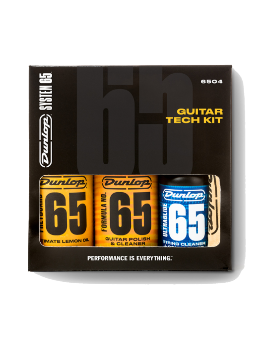 Dunlop® 6504 Limpieza Pulido Guitarra/Bajo FORMULA 65™ Kit Tech