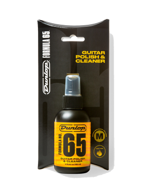 Dunlop® 654C Limpieza Pulido Guitarra/Bajo Formula 65 118 ml + Paño