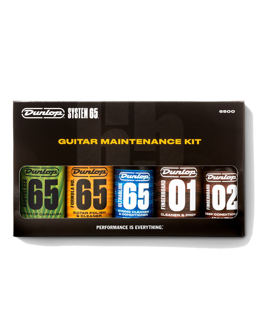 Dunlop® 6500 Mantenimiento Guitarra Kit Mantenimiento FORMULA 65™ | Set: 8 Unidades