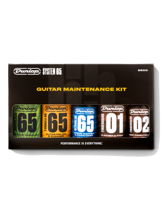 Dunlop® 6500 Mantenimiento Guitarra Kit Mantenimiento FORMULA 65™ | Set: 8 Unidades