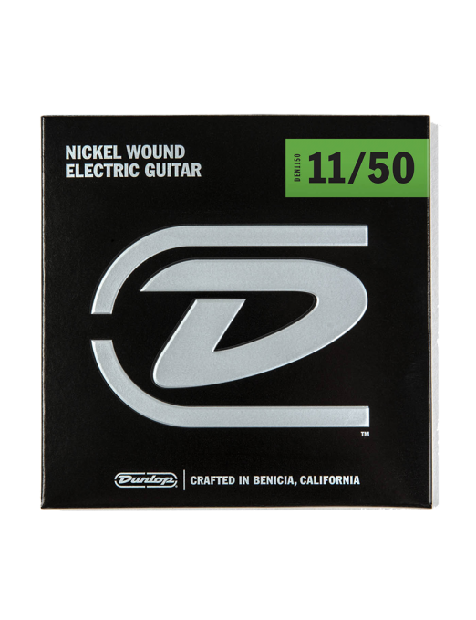 Dunlop® DEN1150 Cuerdas Guitarra Eléctrica 6 Cuerdas 11-50 Performance+ Medium Nickel