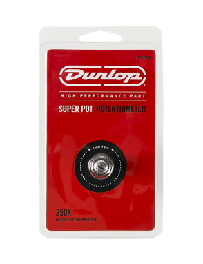 Dunlop® DSP250K Potenciómetro Guitarra 250K SUPER POT™ Eje Dividido
