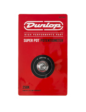 Dunlop® DSP250S Potenciómetro Guitarra DSP 250S SUPER POT™ Eje Sólido