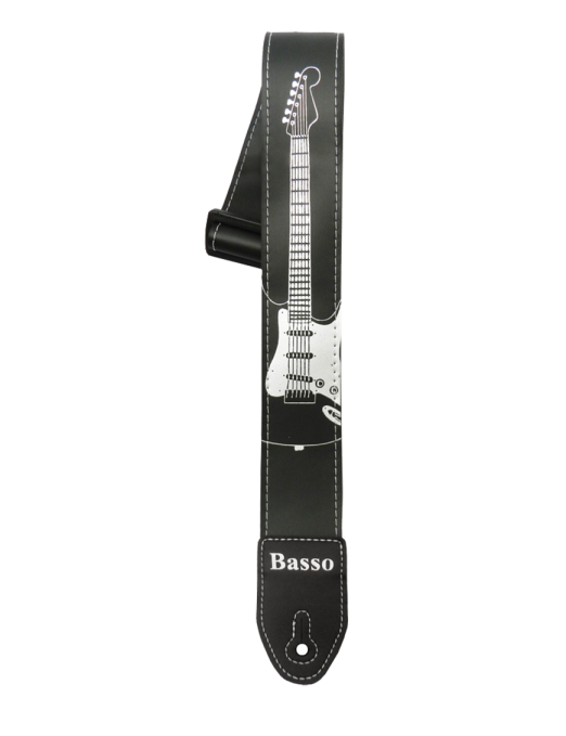 Basso® Design Correa Guitarra 5 cm Strat® Largo: 150cm