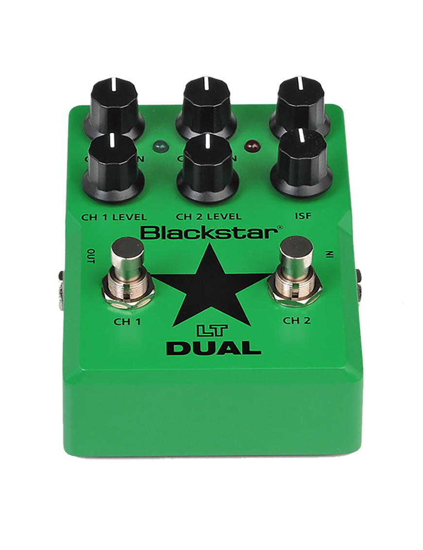 Blackstar® LT-DUAL Pedal Guitarra Distortion 2 Canales