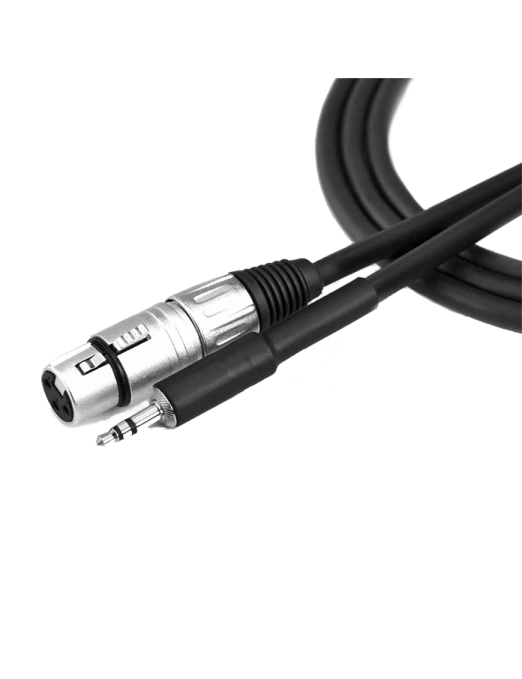 Santo Angelo® AC17 1mt Cable Audio 1Mini Plug ⅛" a 1XLR Hembra OFHC