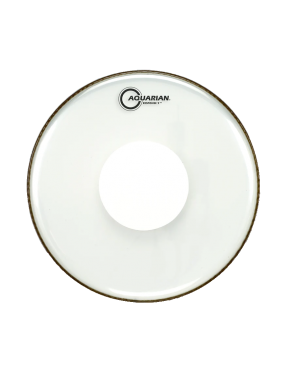 Aquarian Drumheads® RSP2-PD22 RESPONSE 2™ Parche Bombo 22" Clear Power Dot™