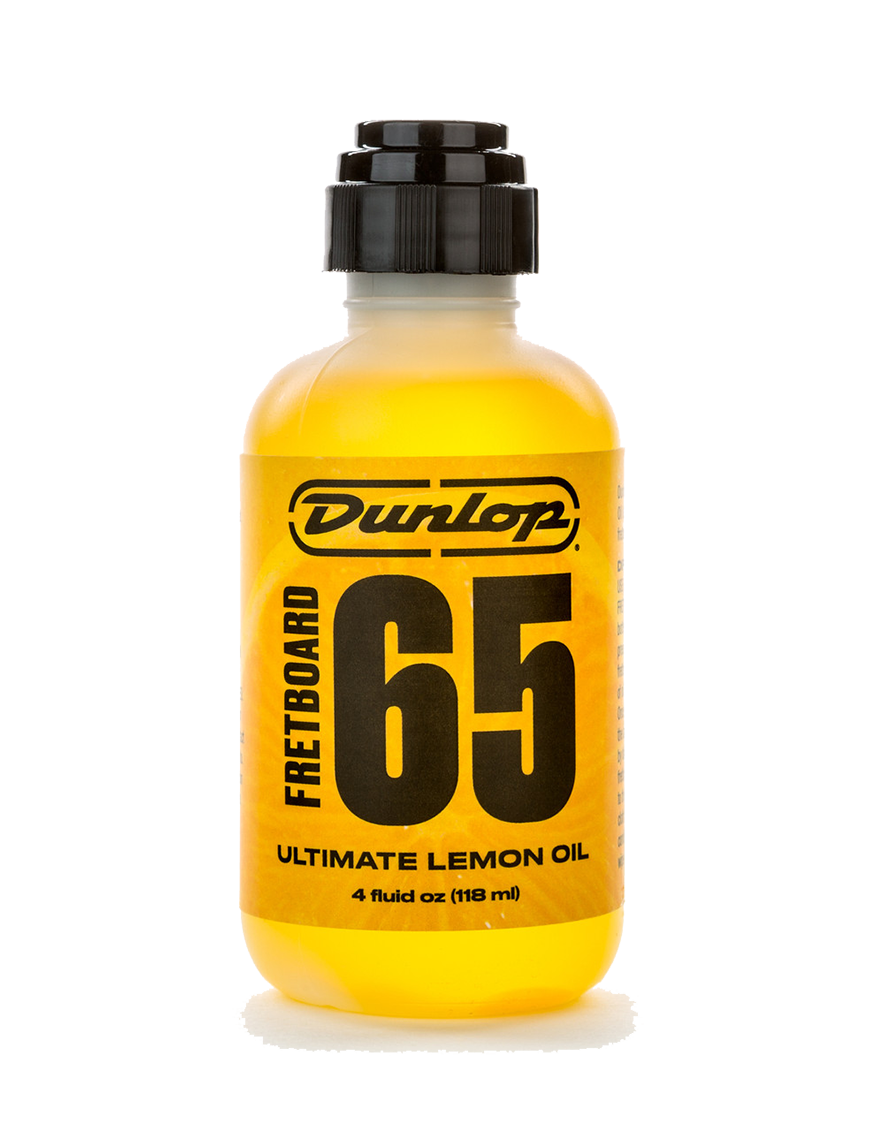 Dunlop® 6554 Removedor Diapasón Guitarra/Bajo Aceite de Limón FORMULA 65™ Fingerboard 118ml