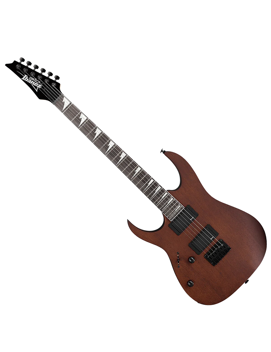 Ibanez® GRG121DXL Gio Guitarra Eléctrica 6 Cuerdas Zurdo WNF: Walnut Flat