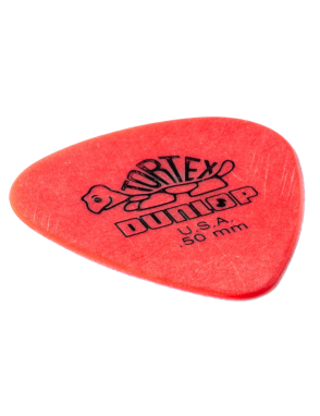 Dunlop® 418 Uñetas Tortex® Standard Calibre: .50mm Color: Rojo | 72 Unidades