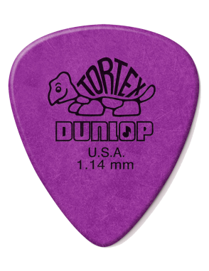 Dunlop® 418 Tortex® Standard Uñetas Calibre: 1.14mm Color: Morado | 72 Unidades