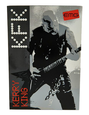 EMG® Kerry King Signature Cápsulas Guitarra Eléctrica 6 Cuerdas Activas Kit  de Montaje | Black