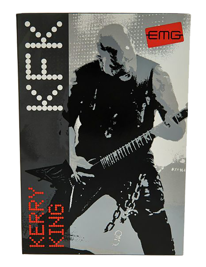 EMG® Kerry King Signature Cápsulas Guitarra Eléctrica 6 Cuerdas Activas Kit  de Montaje | Black