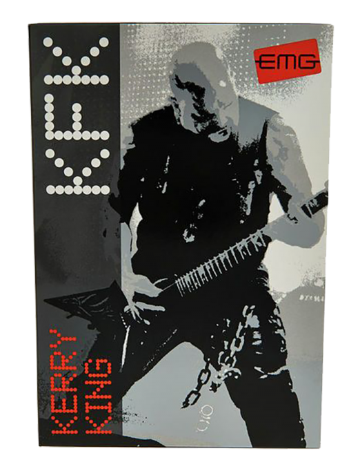 EMG® Kerry King Signature Cápsulas Guitarra Eléctrica 6 Cuerdas Activas Kit  de Montaje | Black