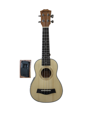 MONTAG® Ukelele Soprano Electroacústico MUK221EQ 21" Natural