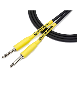 Santo Angelo® SAMURAI Cable Instrumentos Plug ¼" Recto a Plug ¼" OFHC | 6.10mt