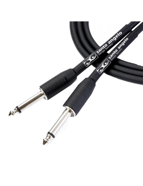 Santo Angelo® NINJA Cable Instrumentos Plug ¼" Recto a Plug ¼" Recto OFHC | 3.05mt