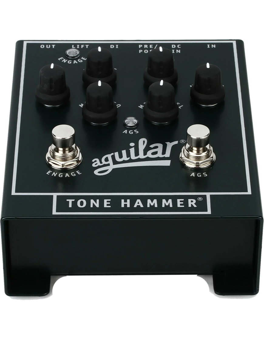 Aguilar® Tone Hammer® Pedal Bajo Preamp Caja Directa