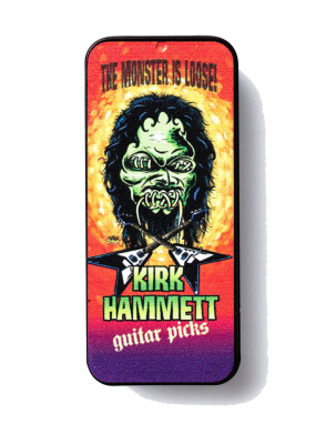 Dunlop® Kirk Hammet Monster Uñetas Calibre: .88 mm  Portauñetas: 6 Unidades