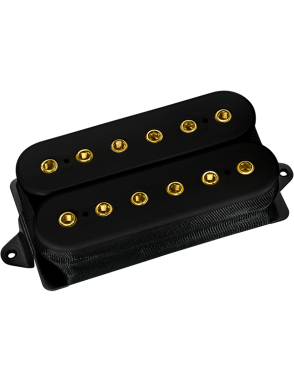 DiMarzio® DP159 F -Spaced Black Evolution® Cápsulas Guitarra Eléctrica Bridge Humbucker Black