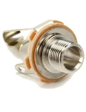 DiMarzio® EP1301 Jack Guitarra Eléctrica Mono 2 Conductores Switchcraft