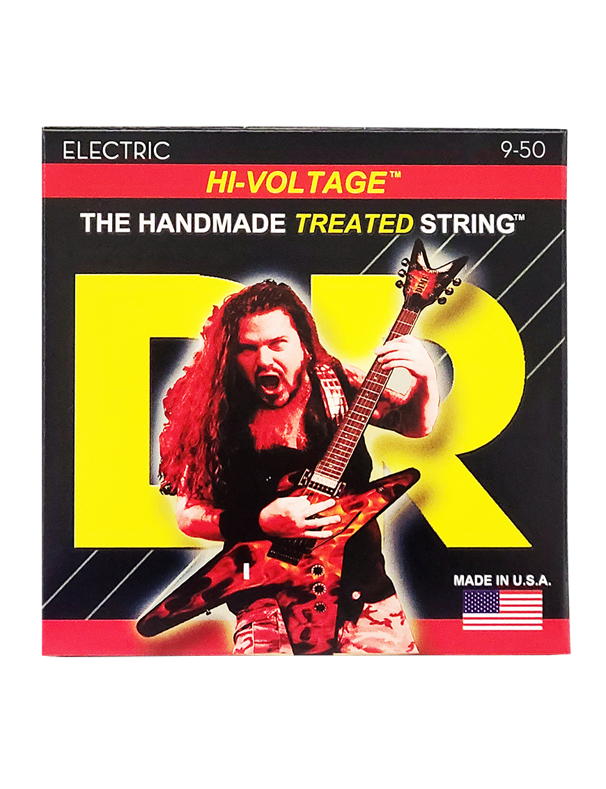 DR Dimebag Darrell Hi-Voltage 9-50 Cuerdas Guitarra Eléctrica 6 Cuerdas Signature