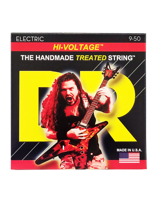 DR Dimebag Darrell Hi-Voltage 9-50 Cuerdas Guitarra Eléctrica 6 Cuerdas Signature
