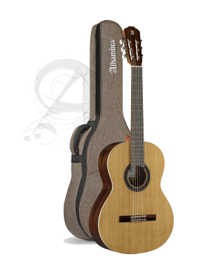 Alhambra® 1 C HT Guitarra Clásica Estudio Hybrid Terra Natural con Funda
