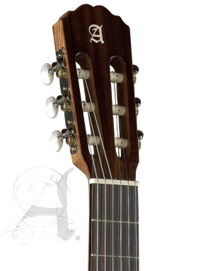 Alhambra® 1C HT EZ Guitarra Clásica Estudio Hybrid Terra Natural Fishman® con Funda
