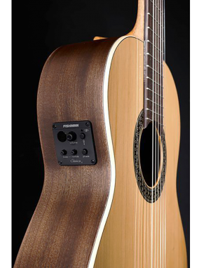 Alhambra® 1C HT EZ Guitarra Clásica Estudio Hybrid Terra Fishman Clasica II Natural  con Funda
