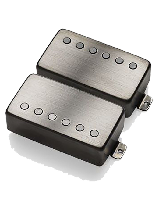 EMG® 57/66 SET Cápsulas Guitarra Eléctrica Humbucker Kit Montaje | Brushed Black Chrome